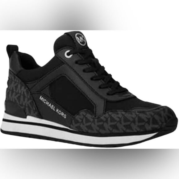 Michael Kors Wilma Color-Block Logo Trainer Fashion Sneakers - Picture 1 of 9
